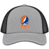 Tyler Stealie Premium Unisex Trucker Cap — Design: Texas at Tyler The University of — Heather Grey/Black