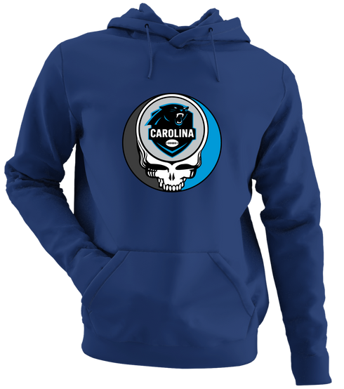 Carolina Football - Premium Grateful Dead Hoodie - Navy - 2