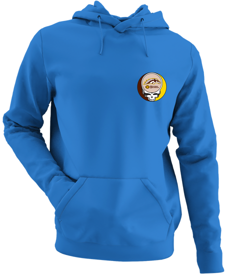 Western Michigan University - Premium Grateful Dead Left Chest Hoodie - Heather Royal - 5