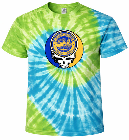 1554 - Custom Stealie Tie-Dye