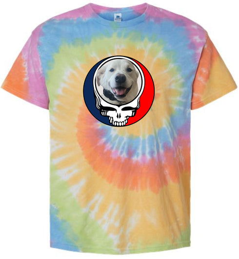 1564 - Custom Stealie Tie-Dye