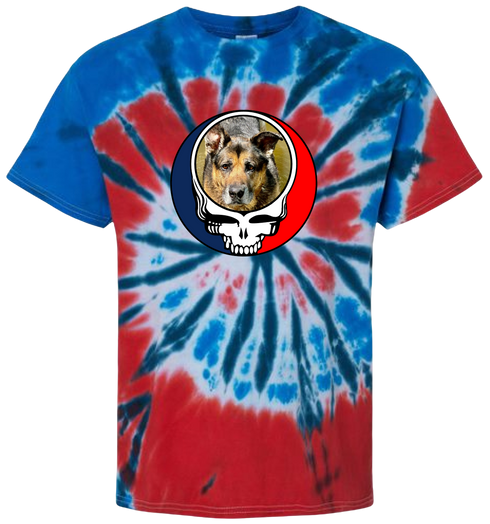 1449 - Custom Stealie Tie-Dye