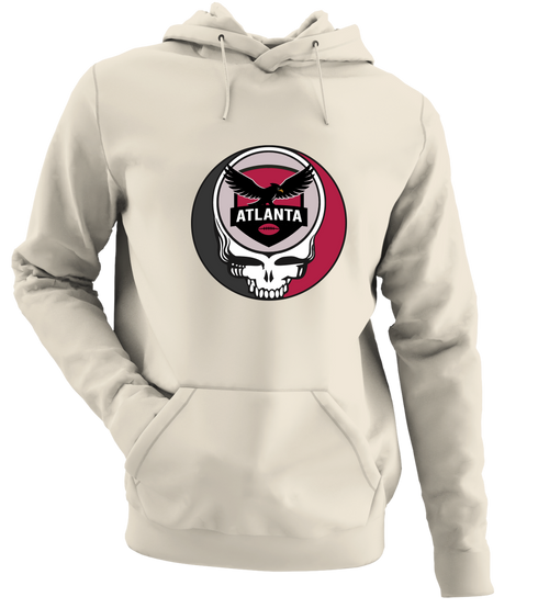 Atlanta Football - Premium Grateful Dead Hoodie - Sand - 3