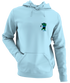 Golfing Bear - Life is dead.® - Premium Grateful Dead Left Chest Hoodie - Light Blue