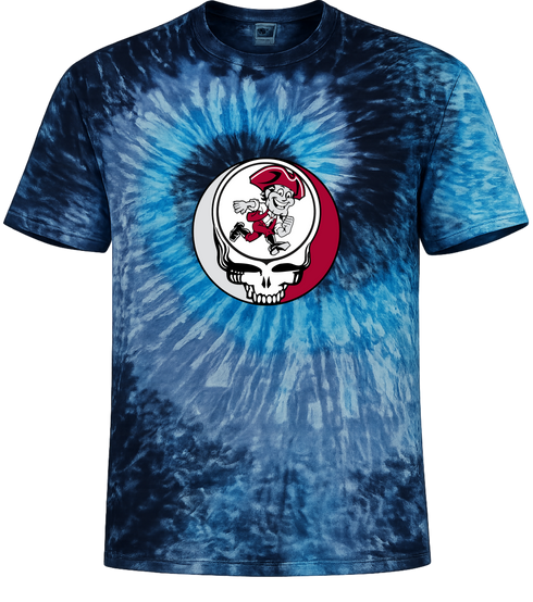 UMASS Amherst Stealie Tie-Dye T-Shirt