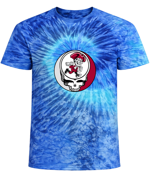 UMASS Amherst Stealie Tie-Dye T-Shirt