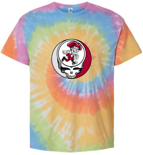 UMASS Amherst Stealie Tie-Dye T-Shirt