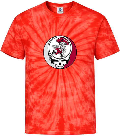 UMASS Amherst Stealie Tie-Dye T-Shirt
