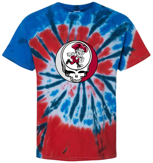 UMASS Amherst Stealie Tie-Dye T-Shirt