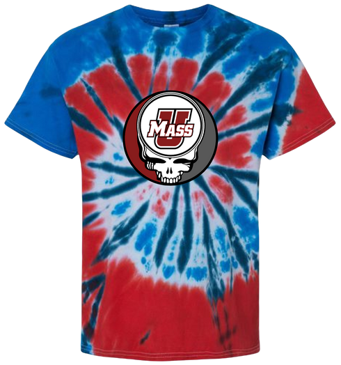 UMASS Stealie Tie-Dye T-Shirt