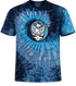 UNC Dancing Ram Stealie Stealie Tie-Dye T-Shirt