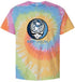 UNC Dancing Ram Stealie Stealie Tie-Dye T-Shirt