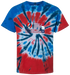 America 250 Life is dead. Stealie Flag Tie-Dye T-Shirt