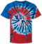 America 250 Stealie Tie-Dye T-Shirt