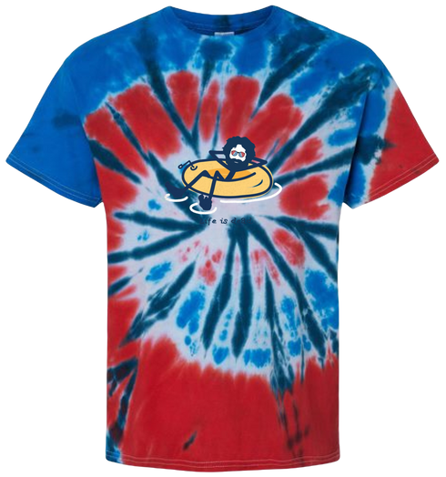 Jerry's Floatin' Life is dead. Tie-Dye T-Shirt