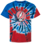 Stars and Stripes Stealie Tie-Dye T-Shirt