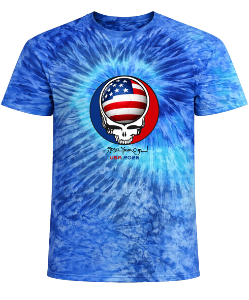 United States FIFA World Cup Stealie Tie-Dye T-Shirt