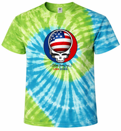 United States FIFA World Cup Stealie Tie-Dye T-Shirt