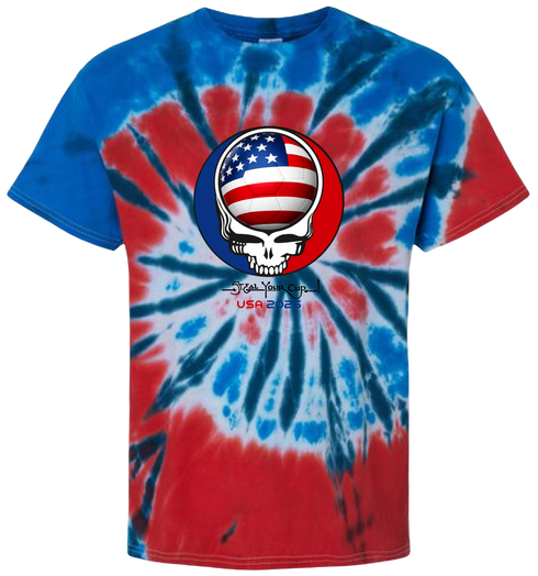United States FIFA World Cup Stealie Tie-Dye T-Shirt