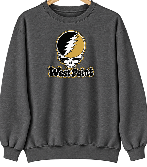 Army Stealie Premium Unisex Crewneck — Dark Heather