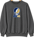United States Naval Academy Stealie Premium Unisex Crewneck — Design: United States Naval Academy — Dark Heather