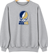 United States Naval Academy Stealie Premium Unisex Crewneck — Design: United States Naval Academy — Sport Grey