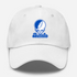 Buffalo Stealie Premium Unisex Dad Hat — Design: University at Buffalo — White