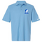 Buffalo Stealie Premium Unisex Polo — Design: University at Buffalo — Blue