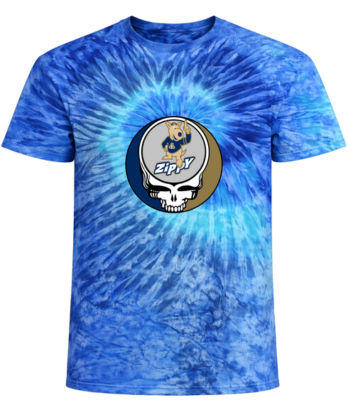 University of Akron Stealie Tie-Dye T-Shirt