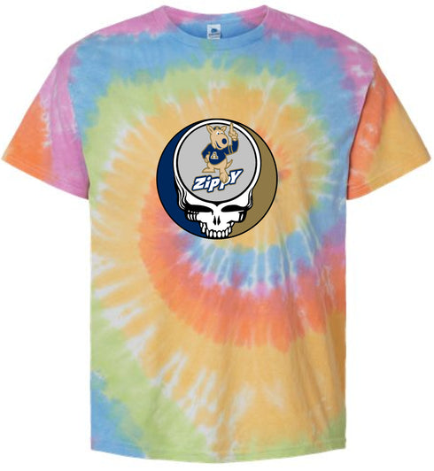 University of Akron Stealie Tie-Dye T-Shirt