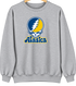 Alaska Stealie Premium Unisex Crewneck — Design: University of Alaska (campus unspecified) — Sport Grey