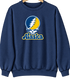Alaska Stealie Premium Unisex Crewneck — Design: University of Alaska (campus unspecified) — Navy