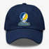 Alaska Stealie Premium Unisex Dad Hat — Design: University of Alaska (campus unspecified) — Navy