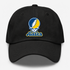 Alaska Stealie Premium Unisex Dad Hat — Design: University of Alaska (campus unspecified) — Black
