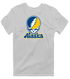 Alaska Stealie Premium Unisex T-Shirt — Design: University of Alaska (campus unspecified) — Sport Grey