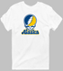 Alaska Stealie Premium Unisex T-Shirt — Design: University of Alaska (campus unspecified) — White