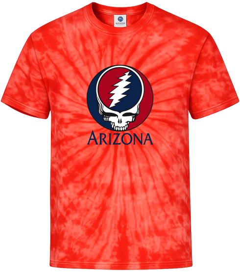 University of Arizona Stealie Tie-Dye T-Shirt