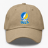 California Stealie Premium Unisex Dad Hat — Design: University of California Los Angeles (UCLA) — Khaki