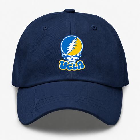 California Stealie Premium Unisex Dad Hat — Design: University of California Los Angeles (UCLA) — Navy