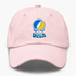 California Stealie Premium Unisex Dad Hat — Design: University of California Los Angeles (UCLA) — Pink