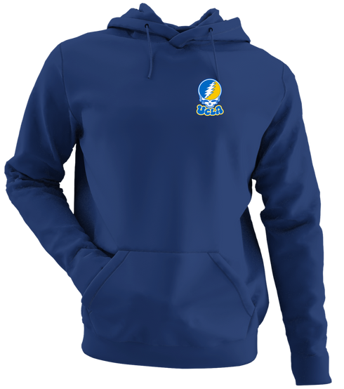 California Stealie Premium Unisex Hoodie — Design: University of California Los Angeles (UCLA) — Navy