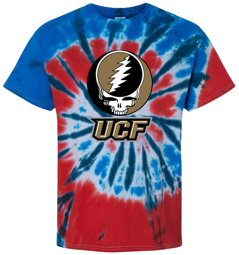 University of Central Florida Stealie Tie-Dye T-Shirt