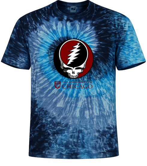 University of Chicago Stealie Tie-Dye T-Shirt