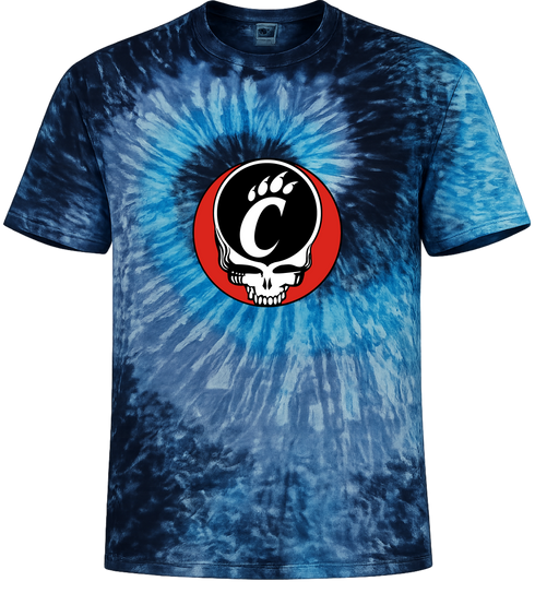 University of Cincinnati Stealie Tie-Dye T-Shirt