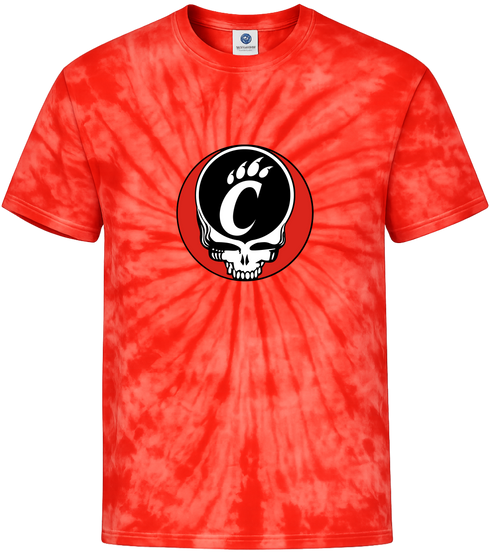 University of Cincinnati Stealie Tie-Dye T-Shirt