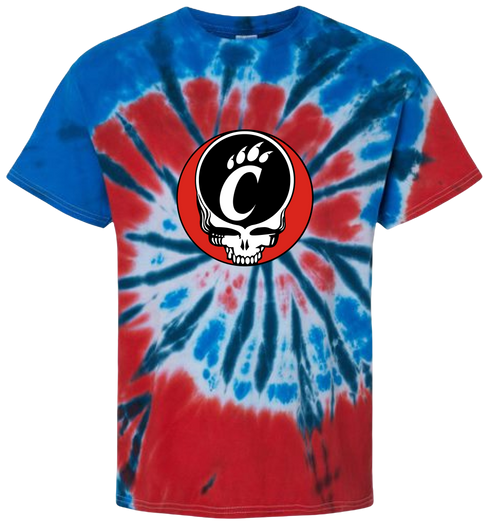 University of Cincinnati Stealie Tie-Dye T-Shirt