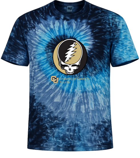 University of Colorado Stealie Tie-Dye T-Shirt