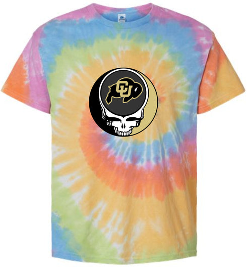 University of Colorado Stealie Tie-Dye T-Shirt