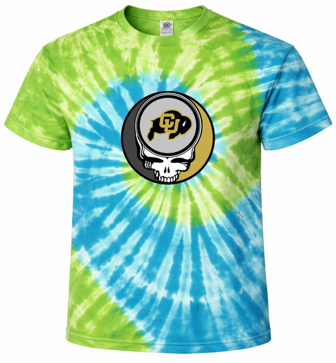University of Colorado Stealie Tie-Dye T-Shirt