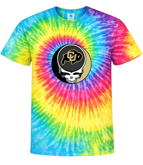 University of Colorado Stealie Tie-Dye T-Shirt